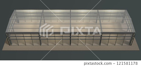 3D illustration of building project 3D illustration of building project 121581178