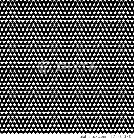 Seamless pattern. Modern stylish texture. Repeating stars. 121581388