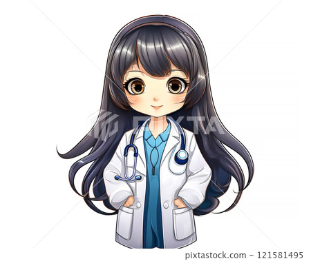 Image of a female veterinarian Image of a female veterinarian 121581495