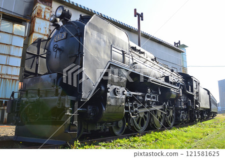 C62 3, temporarily moved to an uncovered area due to maintenance of the exhibition space 121581625