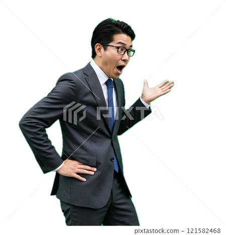 Office worker posing 121582468