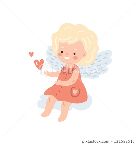 cupid, angel, girl 121582515