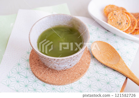 Matcha Kuzuyu with Dainagon 121582726