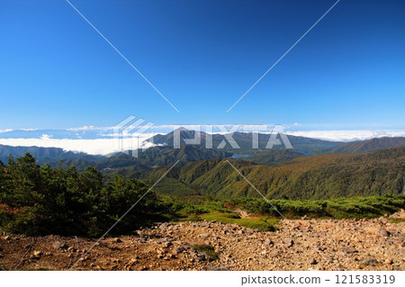 東吾妻山的風景 121583319