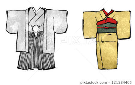 金銀和服 121584405