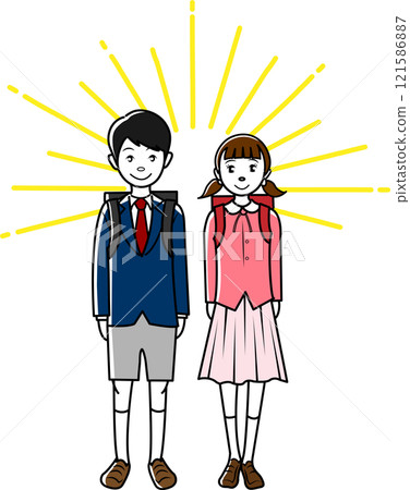 New school year students 121586887