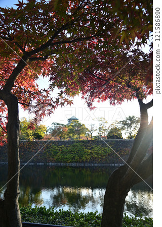 Osaka Castle in Autumn Osaka Castle in Autumn 121586890