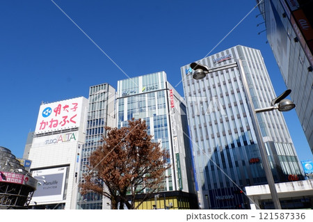 新宿東口的風景 121587336