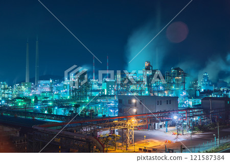 Zhounan工廠夜景 121587384