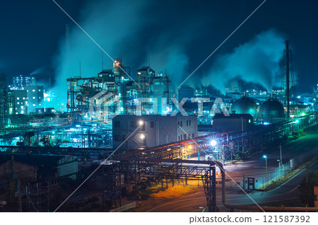 Zhounan工廠夜景 121587392