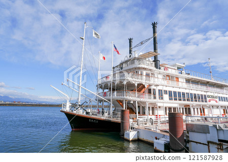 琵琶湖遊船「密西根號」（琵琶湖汽船）拍攝於2024年12月 121587928