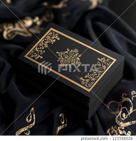 mockup blank business card for your design. mockup blank business card for your design. 121588026