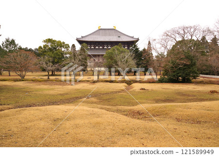 Todaiji Temple Auditorium ruins Todaiji Temple Auditorium ruins 121589949