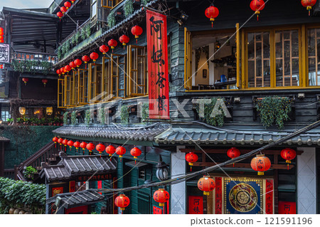 jiufen taiwan scenery travel tourist attractions 121591196