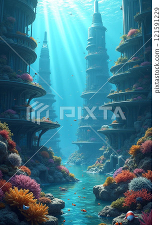 海底與未來城市的共存 海底與未來城市的共存 121591229