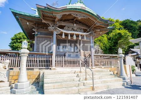 Scenery of Mekari Shrine (Kitakyushu City) Scenery of Mekari Shrine (Kitakyushu City) 121591407