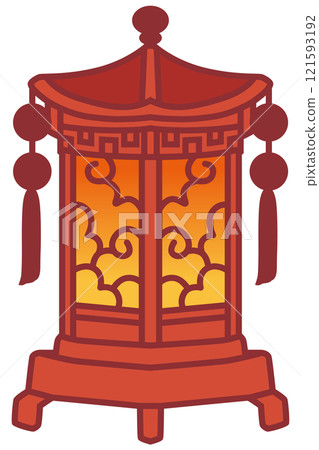 中國燈籠的向量圖 中國燈籠的向量圖 121593192