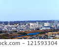Toyota City scenery Sky Hall Toyota cityscape Photographed on January 1, 2025 121593304