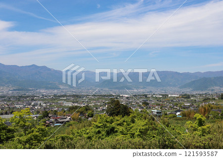 吹吹市街景（山梨縣吹吹市） 121593587