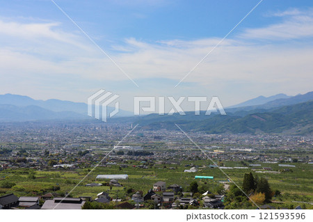 Streetscape of Fuefuki City (Fuefuki City, Yamanashi Prefecture) Streetscape of Fuefuki City (Fuefuki City, Yamanashi Prefecture) 121593596