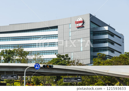 Taiwan Semiconductor Manufacturing Company (TSMC) plant in Tainan Science Park, Taiwan, TSMC is the world's largest dedicated independent semiconductor foundry. Taiwan Semiconductor Manufacturing Company (TSMC) plant in Tainan Science Park, Taiwan, TSMC is the world's largest dedicated independent semiconductor foundry. 121593633