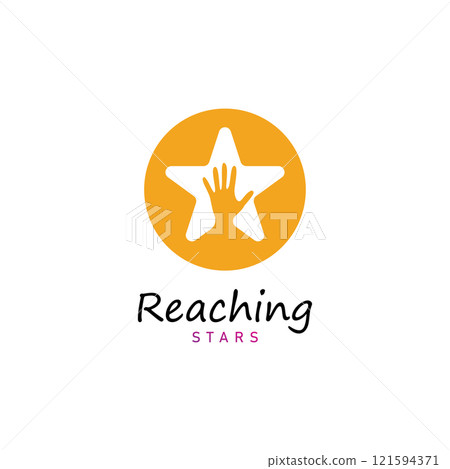reach star dreams logo vector design template reach star dreams logo vector design template 121594371