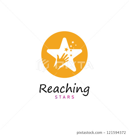 reach star dreams logo vector design template reach star dreams logo vector design template 121594372