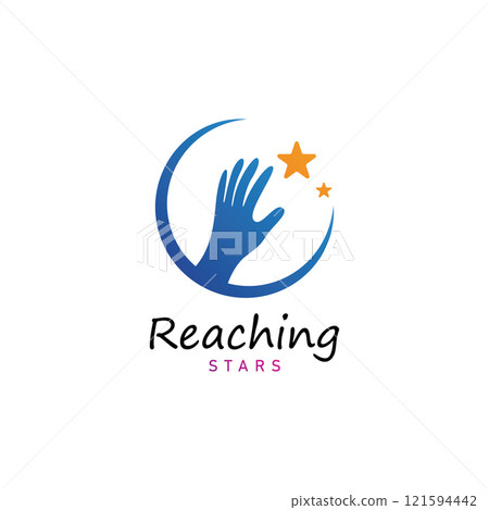 reach star dreams logo vector design template reach star dreams logo vector design template 121594442