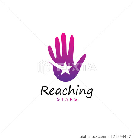 reach star dreams logo vector design template reach star dreams logo vector design template 121594467