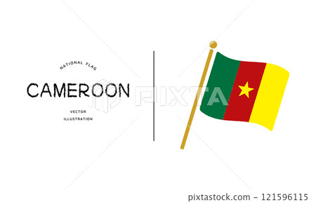 Cameroon flag icon vector illustration Cameroon flag icon vector illustration 121596115