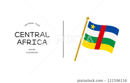 Central African flag icon vector illustration Central African flag icon vector illustration 121596116