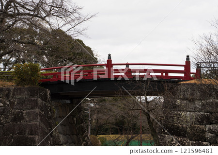 小田原城堡Tokiwagi橋樑 121596481
