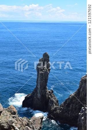 高知縣大月町觀音岩到柏島的景色 121597692