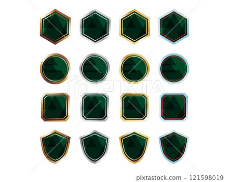 Gold, silver, bronze and platinum seals, labels, badges and icons set Gold, silver, bronze and platinum seals, labels, badges and icons set 121598019