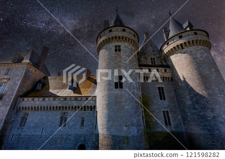 Castle of Sully sur loire near Orleans, Loire valley, France 121598282