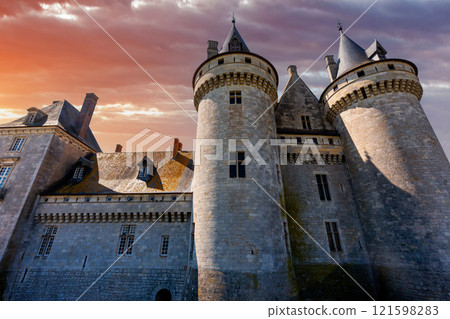 Castle of Sully sur loire near Orleans, Loire valley, France Castle of Sully sur loire near Orleans, Loire valley, France 121598283