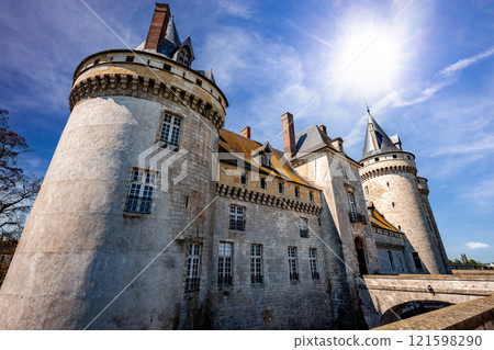 Castle of Sully sur loire near Orleans, Loire valley, France Castle of Sully sur loire near Orleans, Loire valley, France 121598290