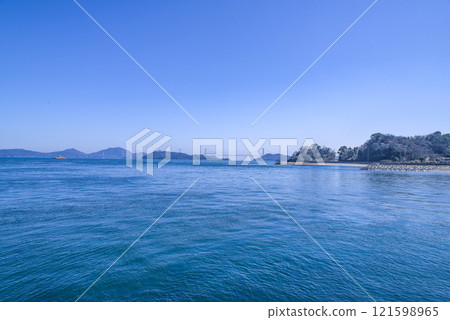 Kurushima Strait and the Great Seto Bridge 121598965
