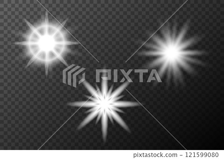 bright glowing light effect on transparent background bright glowing light effect on transparent background 121599080
