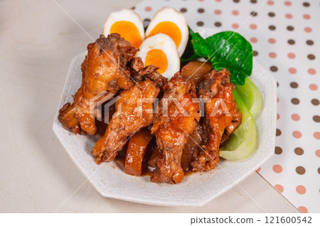 Simmered radish and wing origin 121600542