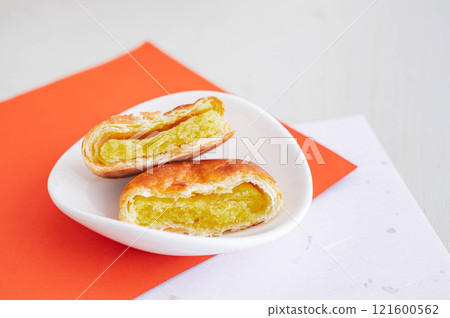 Chestnut potato pie Chestnut potato pie 121600562