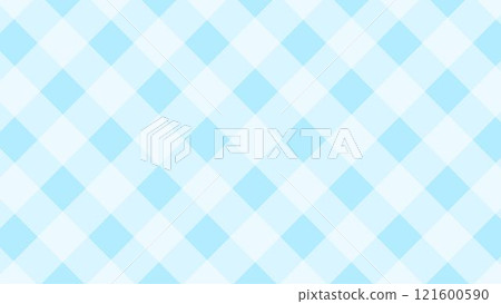 Blue checkered simple background 121600590