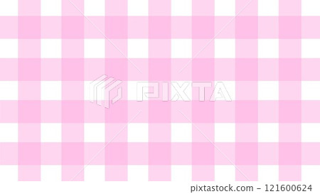 Simple pink checkered background 121600624