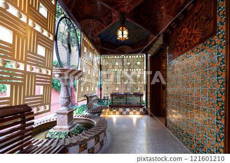 Casa Vicens by Gaudi in Barcelona features unique architectural designs Casa Vicens by Gaudi in Barcelona features unique architectural designs 121601210