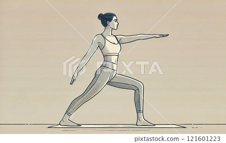 做瑜伽的女人2 121601223