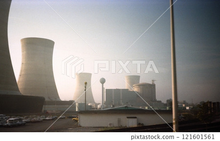 Old photo, September 1982, Three Mile Island Nuclear Power Plant, USA Old photo, September 1982, Three Mile Island Nuclear Power Plant, USA 121601561