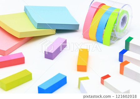 Colorful and varied sticky note images 121602018