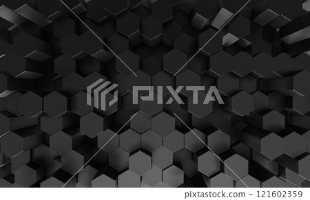 hexagon, abstract, background 121602359
