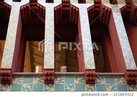 Details of Casa Vicens in Barcelona, Spain Details of Casa Vicens in Barcelona, Spain 121603422
