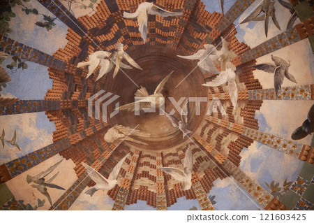 Casa Vicens, Barcelona - Artistic ceiling design Casa Vicens, Barcelona - Artistic ceiling design 121603425